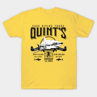 Quint's Cage Diving Tours Lts T-Shirt